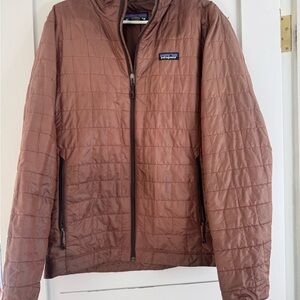Patagonia Men's Insulated Rust Quilted Nano Jacket